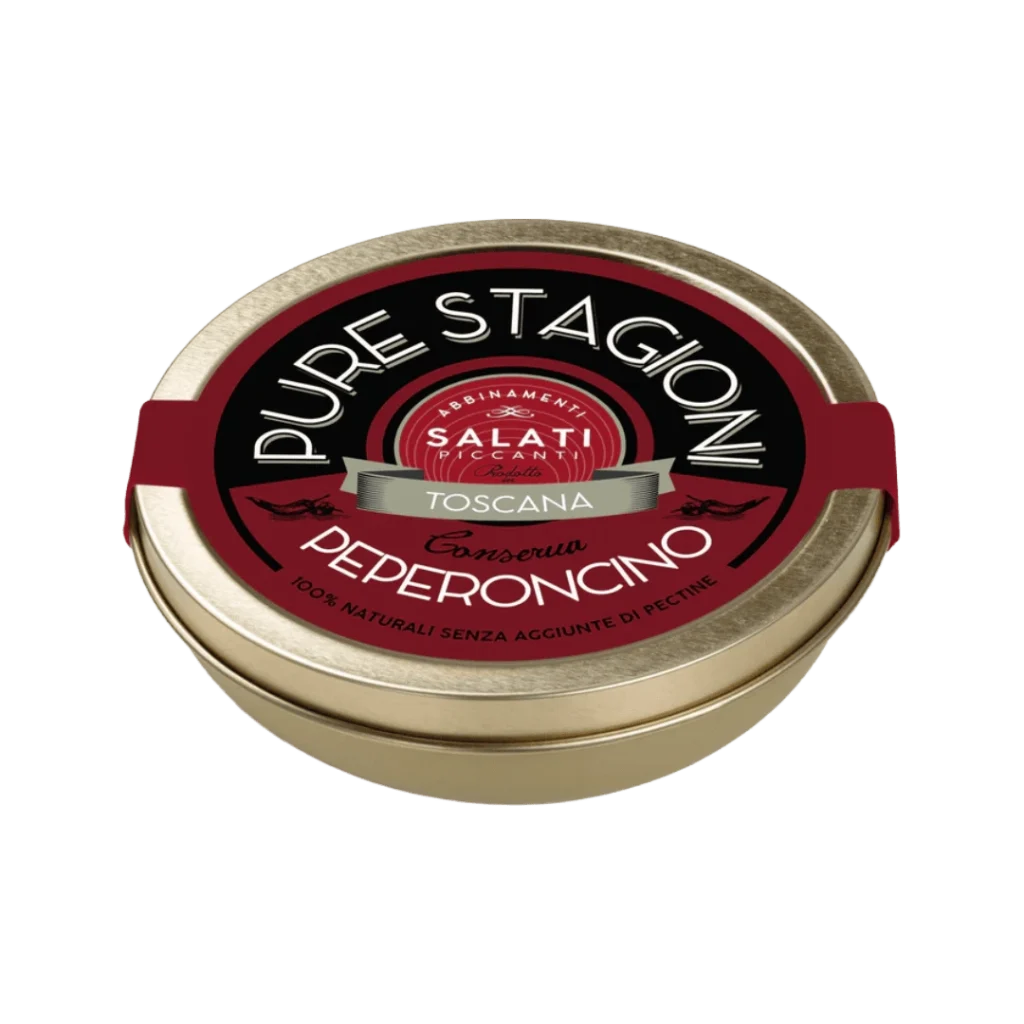 latta di confettura salata di peperoncino